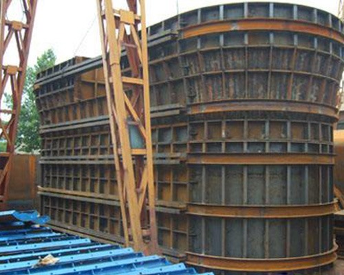 雙曲線墩柱模板