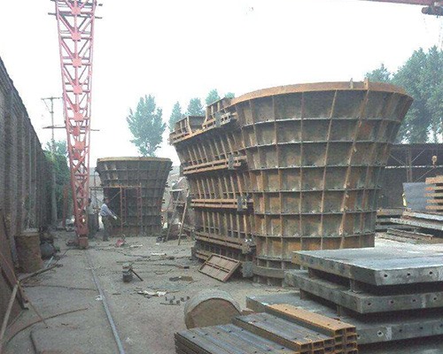 雙曲線墩柱模板